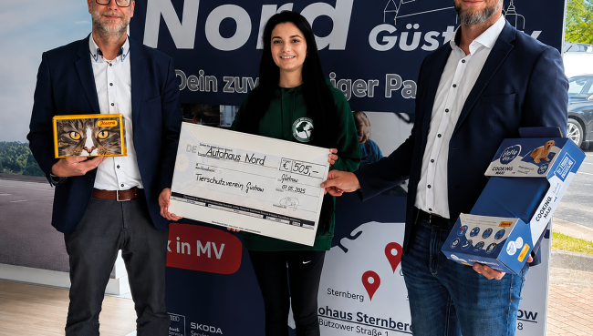 Spendenübergabe