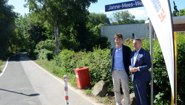 Fuß- und Radweg Janne-Mees-Weg freigegeben