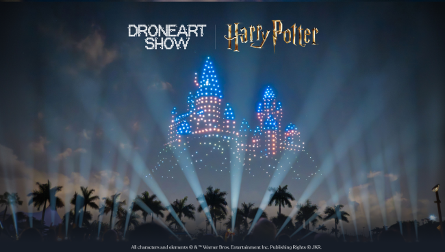 Drone Art Show: Harry Potter in Norderstedt