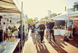 Viertel Meile Design Markt am 21. Juni