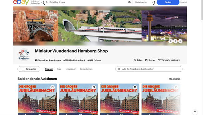 Miniatur Wunderland-Jubiläumsnacht