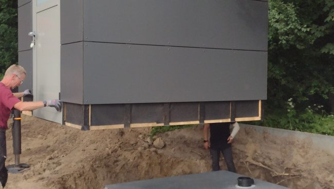 Drei neue öffentliche Toilettenanlagen am Strand