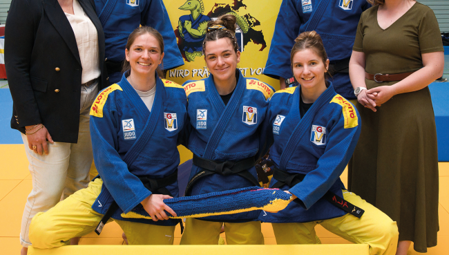 Lotto unterstützt Judoka