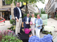 Neun Quartiere setzen gemeinsam ein Zeichen für die Innenstadt