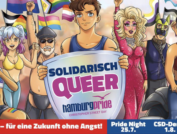 Hamburg Pride stellt Programm für die Pride Week vor