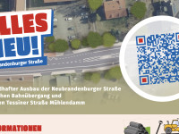 Neubrandenburger Straße: Vollsperrung ab Montag 8 Uhr