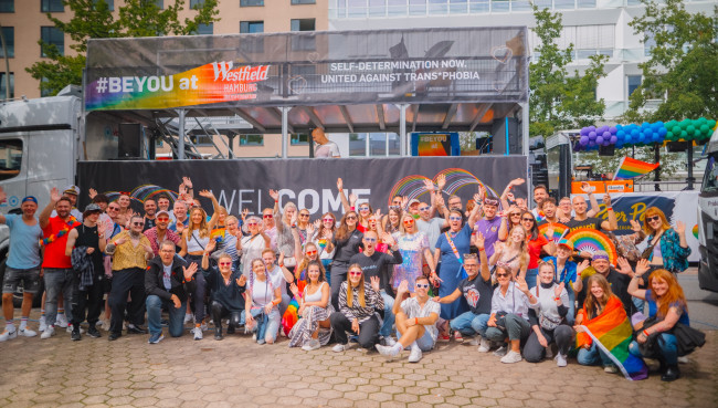 Westfield Hamburg-Überseequartier lädt erstmals zum CSD Warm-up