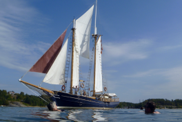 Mit dem Zweimaster SAMYRAH die Lübecker Bucht unter Segeln erleben