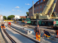 Vollsperrung am Werftdreieck wird wieder aufgehoben