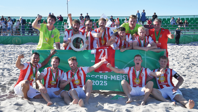 BeachSoccer-Fieber in W´mde
