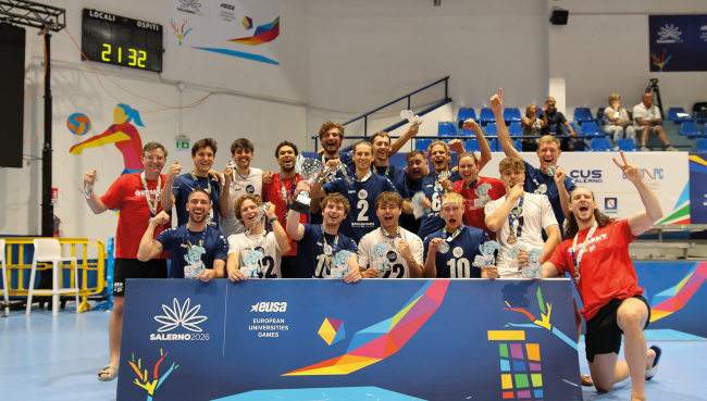 Silber für die Volleyballer 