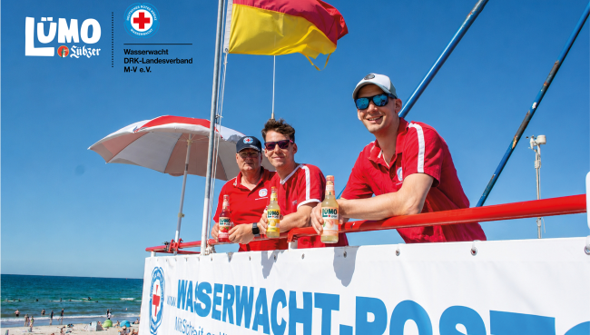 Wasserwacht und Lümo setzen Zeichen
