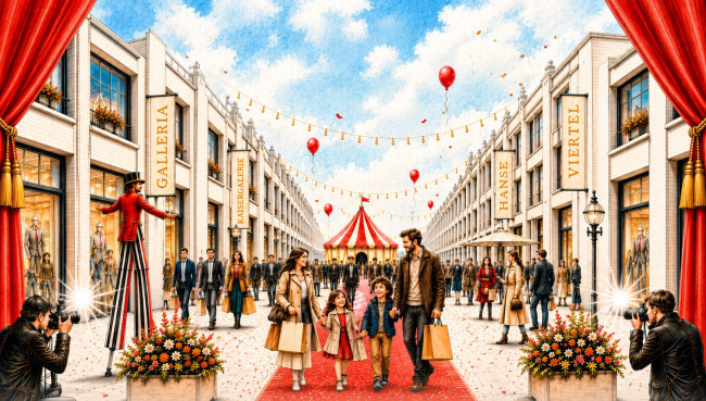 Manege frei im Passagenviertel