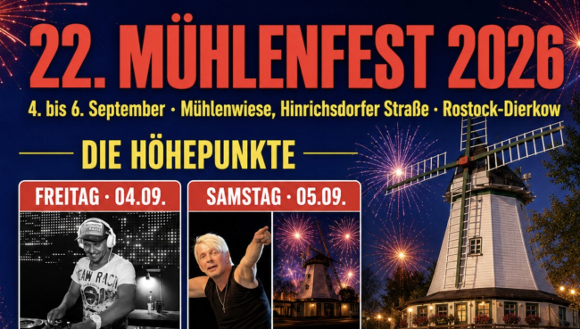 Mühlenfest in Dierkow