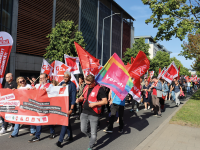 DGB-Demo für den Sozialstaat