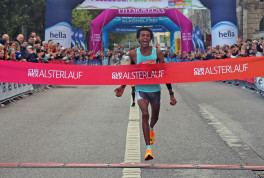 Kefyalew Sileshi egalisiert Streckenrekord beim CURREX Alsterlauf