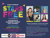 Radio Hamburg Stars for Free am 19. September