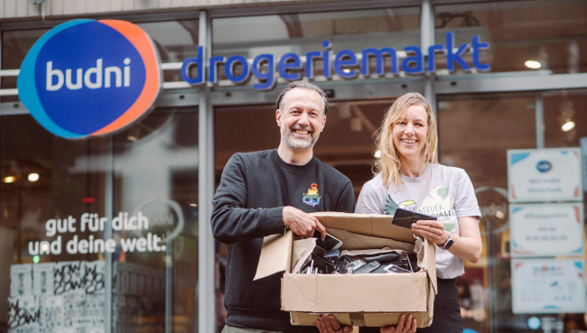 Budni und Abenteuer Regenwald starten Handy-Sammelaktion