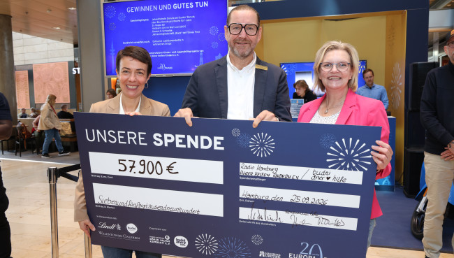 Jubiläumsjahr bringt mehr als 57.900 Euro für Hamburger Kinder