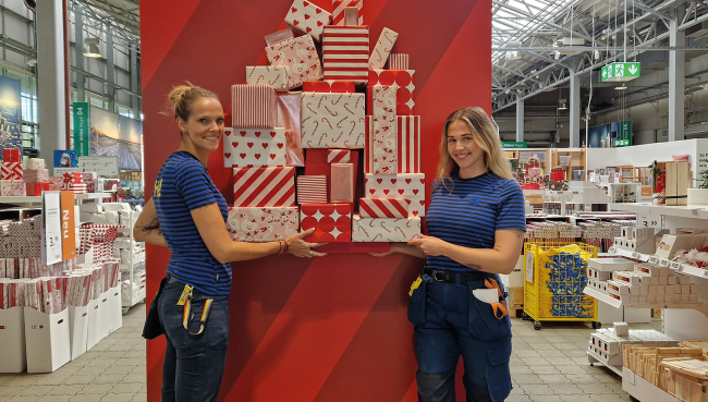 Weihnachtsmarkt bei Ikea eröffnet