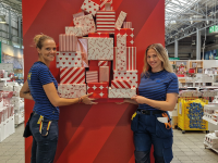 Weihnachtsmarkt bei Ikea eröffnet