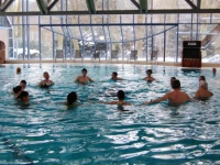 piste goes Aqua Zumba in der Holstein Therme 