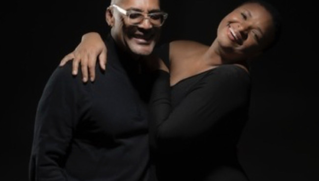 Lizz Wright with Kenny Banks Sr.